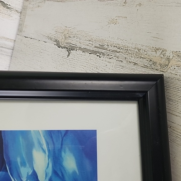 Disney The Little Mermaid Bridal Ariel with Flounder, black framed print - Picture 5 of 12